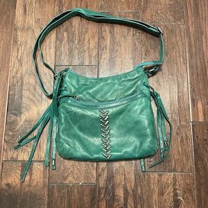 Lucky Brand green crossbody